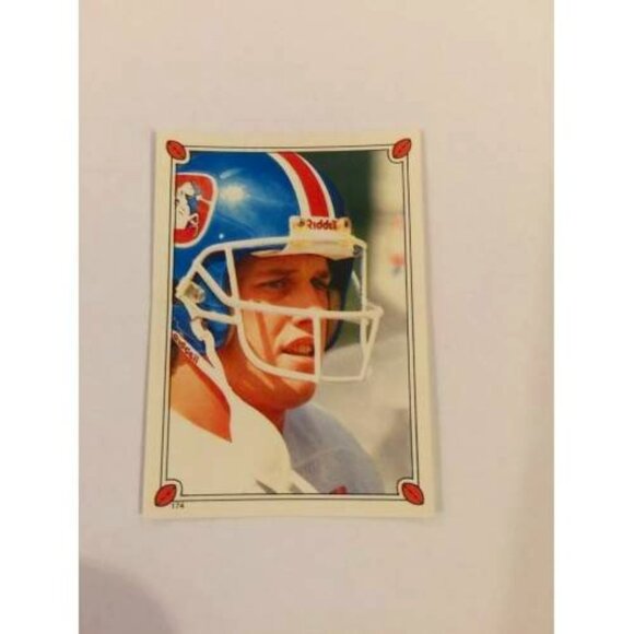 1987 Topps Album Stickers #174 John Elway Denver Broncos (MISC1) - Picture 1 of 2